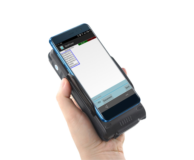Высококачественный Bluetooth RFID-сканер может встроить считыватель штрих-кода 1D / 2D для управления складом