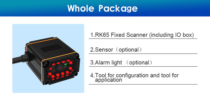 RK65 промышленный сканер qr-кода